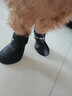 養(yǎng)只寵物（YOUNGER PET）狗狗鞋子防水鞋幼犬金毛鞋套泰迪小狗腳套比熊犬硅膠雨靴寵物雨鞋 黑色 L【長6cm*寬4.7cm】建議8-18斤 曬單實(shí)拍圖