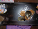 黑檀木實(shí)木茶盤家用新款簡(jiǎn)約大號(hào)排水式辦公室仿整塊原木托盤茶臺(tái) 黑檀紋觀海（70*35*5） 曬單實(shí)拍圖