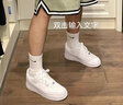 耐克（NIKE）  AF1 07 女鞋純白空軍一號(hào)運(yùn)動(dòng)鞋休閑鞋板鞋小白鞋 DD8959-100 36 曬單實(shí)拍圖