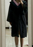 窈嘉學(xué)位學(xué)士服學(xué)院畢業(yè)禮服文科工科大學(xué)生本科碩博士服畢業(yè)照演出服 學(xué)士服文科粉色-普通款（全套） M （建議身高160-170） 曬單實(shí)拍圖