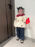 幼歌（YOUGE）嬰幼兒可愛(ài)櫻桃菱格精致娃娃領(lǐng)俏皮活力保暖舒適棉衣潮 紅櫻桃 90 cm 曬單實(shí)拍圖
