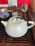 祥業(yè) 汝窯茶壺泡茶家用陶瓷茶水分離中式茶杯鋦釘單壺高檔禮盒套裝 曬單實(shí)拍圖
