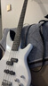 IBANEZ初學(xué)者電貝斯GSR200/320愛(ài)賓斯依班娜主動(dòng)被動(dòng)樂(lè )隊伴奏低音琴貝司 GSR200 白色【送大禮包+教學(xué)】 曬單實(shí)拍圖