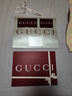 GUCCI古馳GG提花羊毛真絲混紡雙面圍巾 象牙白色和米色 均碼 曬單實(shí)拍圖