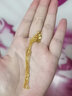 周生生七夕黃金項(xiàng)鏈 活動(dòng)金珠足金愛心套鏈女士33829N計(jì)價(jià)40厘米5.7克 曬單實(shí)拍圖