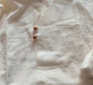 劳斯名爵唐装男2024夏季新款短袖薄款中国风套装大码中式棉麻唐装上衣男 白色 3XL 晒单实拍图