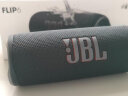 JBL FLIP6 音乐万花筒六代 便携蓝牙音箱  赛道扬声器 独立高音单元 flip5升级款 礼物音响 金属黑 实拍图