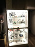 廚事優(yōu)（CHUSHIYOU）手辦展示柜玩具模型展示架家用防塵帶燈玻璃柜長(cháng)100深50高180 曬單實(shí)拍圖