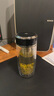 萬象（WANXIANG）雙層抗菌玻璃杯男女士辦公高檔送禮泡茶耐高溫茶杯車載商務(wù)水杯子 TV55抗菌杯-夜光藍(lán)255ml 曬單實拍圖