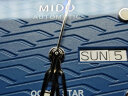 美度（MIDO）瑞士手表 领航者 长动能 防水运动 自动机械钢带男表 送男友 实拍图