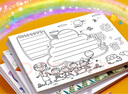 六品堂 小學(xué)生手抄報模板半成品國慶節中秋節a4專(zhuān)用紙一二年級素材神器讀書(shū)小報兒童全套 A3/8k 紙質(zhì)線(xiàn)描款(64張不重復) 曬單實(shí)拍圖