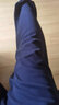 恒源祥唐裝太極服男新款春秋亞麻棉麻太極拳練功服女夏季武術(shù)衣服裝ty 藏青色長(zhǎng)袖(經(jīng)典款) XXL 曬單實(shí)拍圖
