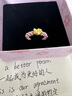 形云足金999純金戒指女凱蒂貓hellokitty貓編織指環(huán)送女友生日禮物 0.07g 粉色編繩kitty戒指 曬單實拍圖