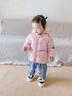 G.DUCKKIDS兒童羽絨服女寶寶嬰兒1一3歲輕薄款0男童棉服2加厚保暖4外套5棉襖 黃色鴨子 100 cm 建議拍大一號 曬單實拍圖
