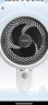 艾美特（AIRMATE）【小暴風(fēng)語音】空氣循環(huán)扇大風(fēng)量電風(fēng)扇家用小型落地扇升級加高電扇輕音柔風(fēng)小風(fēng)扇 FA18-SR160 曬單實拍圖