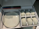 琺寶（staub）松露白陶瓷家用飯碗盤(pán)子餐盤(pán)圓盤(pán)碗碟餐具套裝喬遷禮 14件套 【6人食】松露白陶瓷餐具 曬單實(shí)拍圖