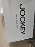 JOCKEY內褲男抗菌平角褲男士?jì)妊澥孢m透氣短褲竹纖維四角褲三條裝 藏青+黑色+灰色 L 曬單實(shí)拍圖