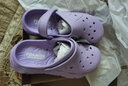 斯凱奇（Skechers）洞洞鞋厚底沙灘涼鞋女外穿高級感包頭踩屎感多巴胺泡泡鞋 紫色/PUR 36 尺碼偏大，建議選小一碼 曬單實(shí)拍圖