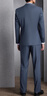 海瀾之家（HLA）西服套裝男輕商務(wù)時(shí)尚平駁領(lǐng)套西男秋季 藍灰16（西服+西褲） 3XL 180/96A推薦150~160斤 曬單實(shí)拍圖