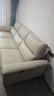 顧家家居（KUKA）門(mén)店同款現代功能皮沙發(fā)6196【柔空白】3人位2電動(dòng)帶翻倒幾 曬單實(shí)拍圖
