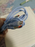 昊微120W快充安卓數據線(xiàn)6A閃充MicroUSB老式加粗長(cháng)帶燈手機充電線(xiàn)器套裝車(chē)載適用華為OPPO榮耀小米vivo 夢(mèng)幻藍【micro階梯口】6A快充加粗線(xiàn)|兩條裝 1米 曬單實(shí)拍圖