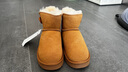 內泊（NEIBO）【防寒必備】乳膠羊皮毛一體雪地靴女防臭防滑保暖家居可外穿男冬 曬單實(shí)拍圖