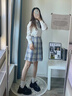 津炳勝厚底樂(lè)福鞋女新款時(shí)尚百搭黑色休閑鞋英倫風(fēng)jk單鞋日常休閑小皮鞋 黑色樂(lè)福鞋亮面【綁帶款】36碼 20 【跟高4cm】腳寬腳大拍大一碼 曬單實(shí)拍圖