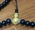 貝羅綺黃金三通999足金佛頭佛珠佛嘴佛塔3D硬金轉(zhuǎn)運珠配件DIY佛串文玩 火焰三通寬12毫米*長18毫米1.54g 曬單實拍圖