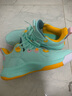 特步男鞋新款籃球鞋男士防滑耐磨減震實(shí)戰球鞋運動(dòng)鞋男鞋子男 綠色 45 曬單實(shí)拍圖
