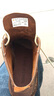 添柏嵐（Timberland）官方男鞋中幫靴新款商務通勤透氣皮革偏大|A1JTW A1JTWW/棕色 39.5 曬單實拍圖