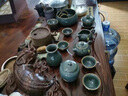 瑯庭琊坊景德鎮(zhèn)陶瓷茶具整套冰裂紋青瓷高檔輕奢功夫茶具套裝蓋碗茶壺茶杯 冰裂釉青瓷套裝 17件 曬單實(shí)拍圖