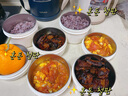 泰福高（TAFUCO）日本保溫飯盒大容量24小時(shí)超長保溫飯桶上班族學(xué)生送飯保溫餐盒 【2.9L】午夜藍(lán)4層+保溫包+餐具 曬單實(shí)拍圖