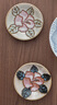 美濃燒（Mino Yaki）日本進(jìn)口味碟2個(gè)裝家用深碟蘸料碟釉下彩小碟餐具兩件套 南國(guó)玫瑰小碟2個(gè) 曬單實(shí)拍圖