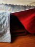 宜琢苑烤火桌子家用正方形折叠烤火架简易冬季小户型实木楠竹四方取暖桌 70X70X71cm+绿色被+火炉+皮套 实拍图
