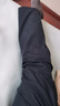HLA海瀾之家休閑褲男25款高腰直筒彈力透氣褲子男春 曬單實拍圖