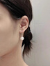 迪后（Dirholl）珍珠項(xiàng)鏈女耳環(huán)女套裝高級(jí)感鎖骨鏈七夕情人節(jié)生日禮物送女友老婆 珍愛(ài)珍珠耳環(huán)【精美禮盒】 曬單實(shí)拍圖