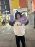 三福毛邊套帽一體式三件套 溫暖手套圍脖套頭帽子837109 庫洛米 均碼 曬單實(shí)拍圖