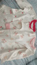 雅嬰世族（YAYINGSHIZU）寶寶秋衣純棉單件上衣嬰兒 秋天衣服兒童內穿長(cháng)袖春秋打底衣睡衣 【2件裝純棉上衣】紅櫻桃+花兔子 80cm 參考高70-75/20斤內 曬單實(shí)拍圖