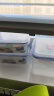 乐扣乐扣（LOCK&LOCK）塑料保鲜盒 密封便当盒餐盒 厨房收纳盒冰箱冷冻储物盒5件套 实拍图
