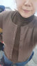 蕉内热皮701+女士毛衣可机洗羊毛打底衫保暖针织开衫圆领肌底衣秋冬季 秘鲁棕 XL 晒单实拍图