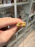 周大福金絲福祿葫蘆黃金耳釘女足金耳飾(工費(fèi):280計(jì)價(jià))EOF1381 足金 約2.85g 曬單實(shí)拍圖
