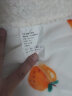 九洲鹿家纺 法兰绒毛毯冬季 150×200cm甜橙 实拍图