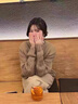 俞兆林打底針織衫女裝新款2024年秋冬裝粗針毛衣軟糯設(shè)計感慵懶風(fēng)上衣女 咖啡色 均碼 曬單實拍圖