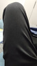 花花公子（PLAYBOY）牛仔褲男褲子男秋冬季男士休閑褲修身潮流彈力小腳褲 黑色加絨 33 曬單實(shí)拍圖