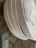 洁雅杰陶瓷盘家用白盘子8英寸中式釉下彩深盘菜盘陶瓷汤盘4只装白色琉璃 实拍图