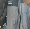 鏡莎羽棉襖絨服女棉服女加厚外套秋冬款女燈芯絨寬松棉衣小個子外套女 淺藍(lán)色 M碼【建議90-115斤】 曬單實拍圖