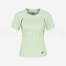 亞瑟士ASICS女子運動(dòng)T恤舒適透氣跑步運動(dòng)短袖 2012D050-001 黃綠色 L 曬單實(shí)拍圖