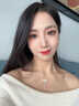 唯一（Winy）山茶花銀項鏈女2025新款吊墜送女朋友老婆情人節生日禮物輕奢小眾 曬單實(shí)拍圖