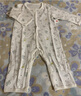 好孩子（gb）嬰兒衣服冬季新生兒連體衣兒童外出服嬰幼兒爬服寶寶套裝連身衣 本白【全棉A類】【長袖連身衣】 均碼 66碼[年齡3-6個月] 曬單實(shí)拍圖