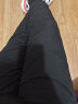浪莎超厚羽绒裤男外穿冬季加绒白鸭绒裤男士束脚防风休闲保暖裤 3XL（130-160斤） 实拍图